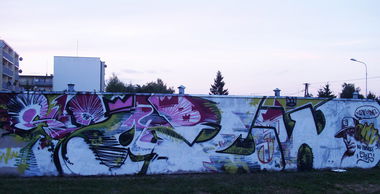 Graffiti Wall - Photo by kozs - Szet, Enes1, "OZW" (2014)