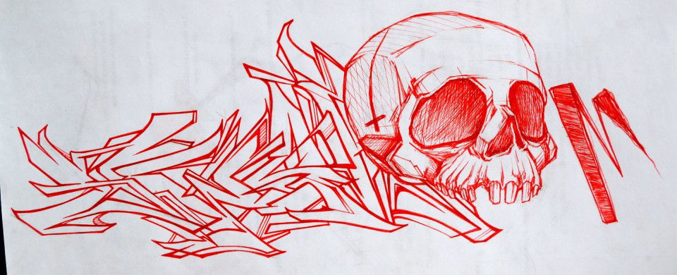 Graffiti Wall - Photo by kr0t (2013)