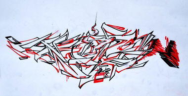 Graffiti Sketch - Photo by kr0t (2013)