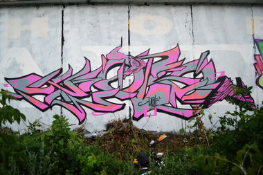 Graffiti Wall in Penza - Photo by kr0t (2013)