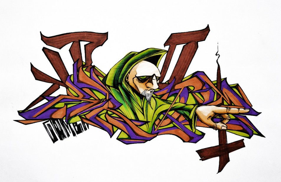 Graffiti Sketch - Photo by kr0t (2013)