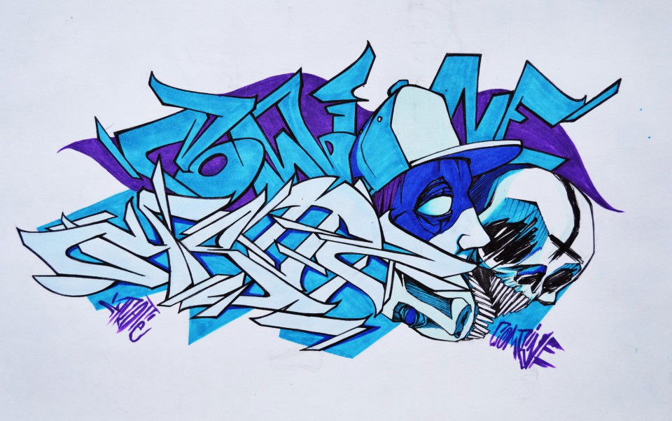 Graffiti Sketch - Photo by kr0t (2013)