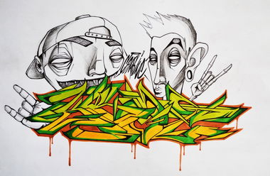 Graffiti Sketch - Photo by kr0t (2013)