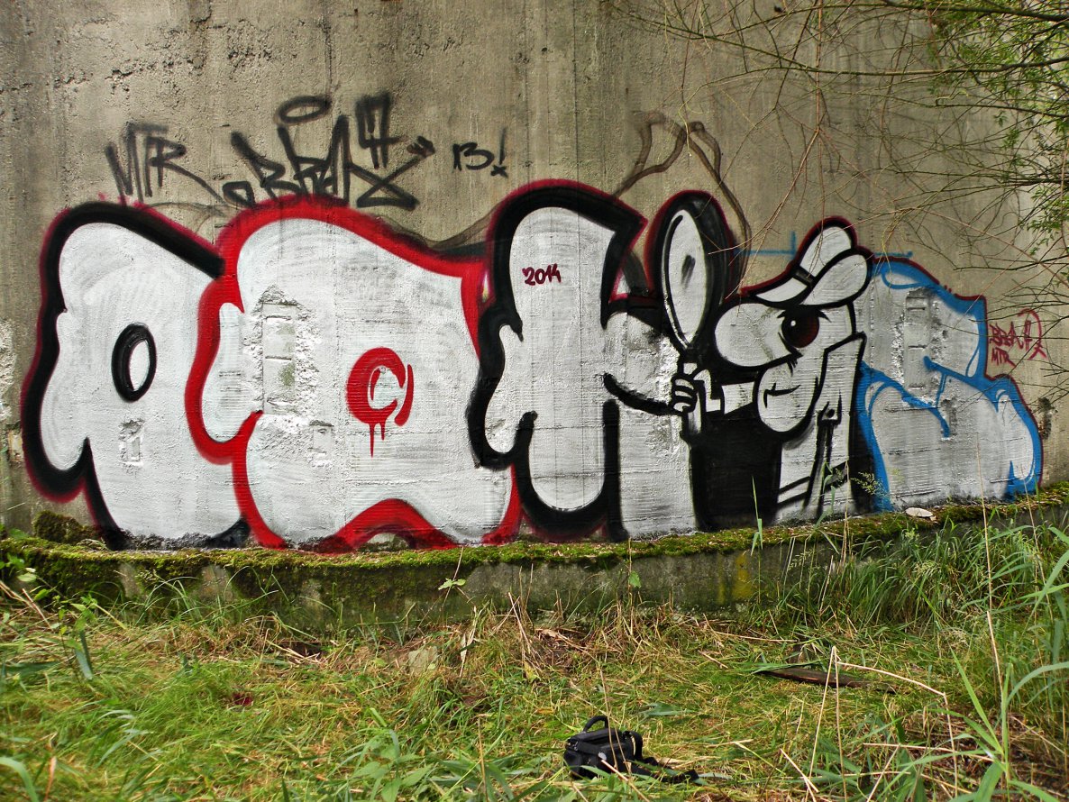 Graffiti Bombing in Czerwionka-Leszczyny - Photo by kraby - brak47 (2014)
