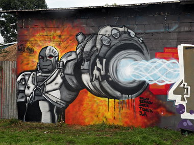 Graffiti Bombing - Photo by kraby (2014)