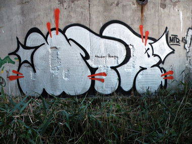 Graffiti Bombing - Photo by kraby - mtr (2015)