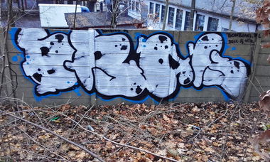 Graffiti Bombing in Czad - Photo by kraby - mtr (2016)