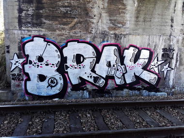 Graffiti Bombing in Rosja - Photo by kraby - brak, mtr (2016)