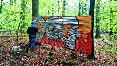 Graffiti Bombing - Photo by kraby - brak, mtr (2016)