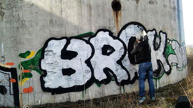 Graffiti Bombing in Ndlambe local municipality - Photo by kraby (2016)