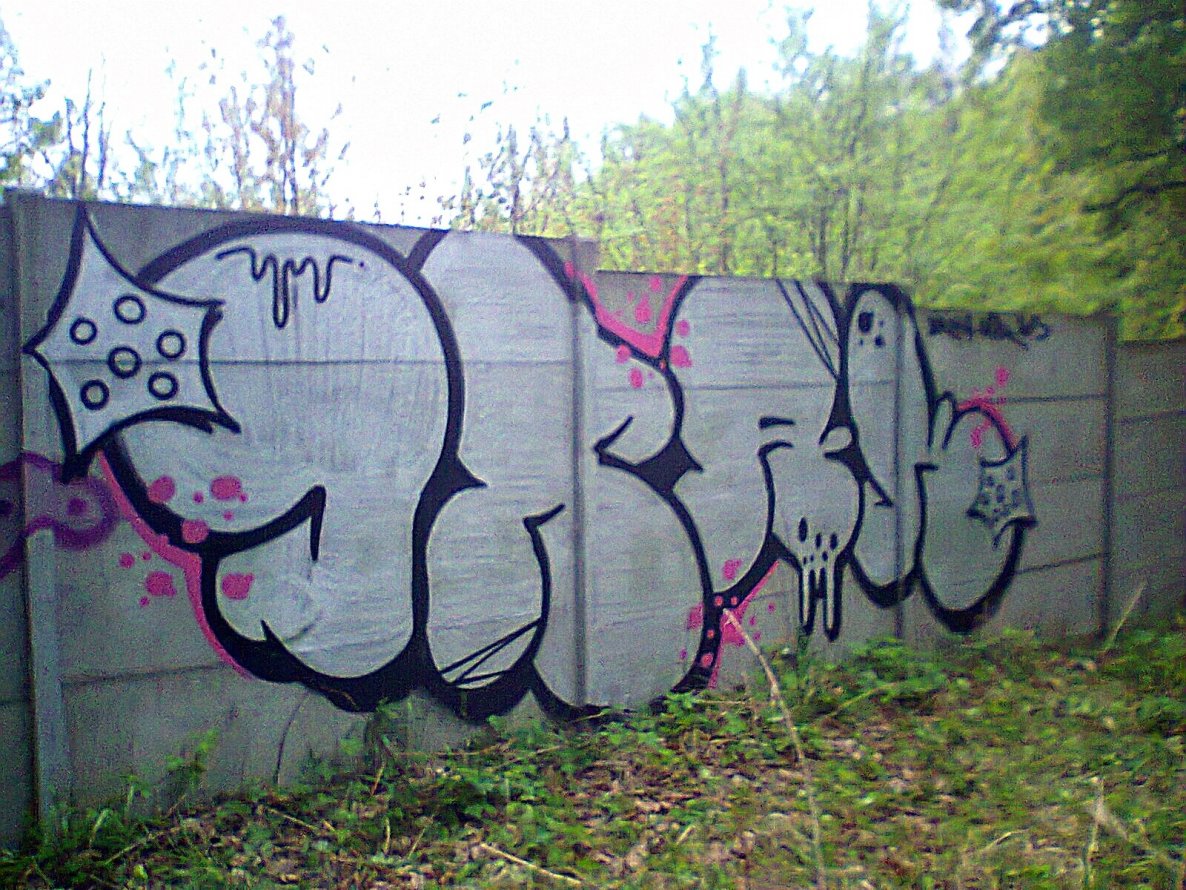 Graffiti Bombing - Photo by kraby - brak, mtr (2015)