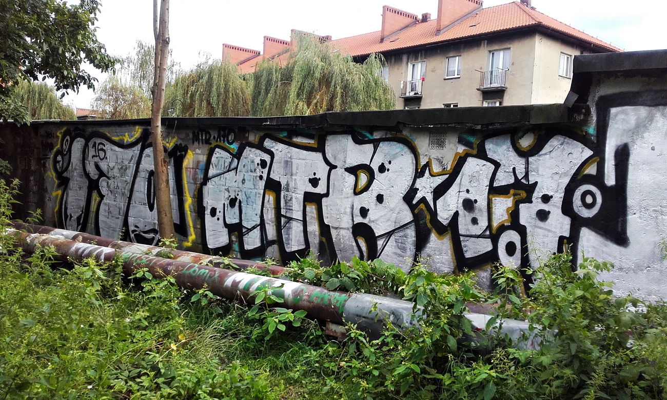 Graffiti Bombing in Czad - Photo by kraby - mtr (2016)