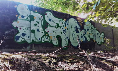 Graffiti Bombing in Madagaskar - Photo by kraby - brak (2016)