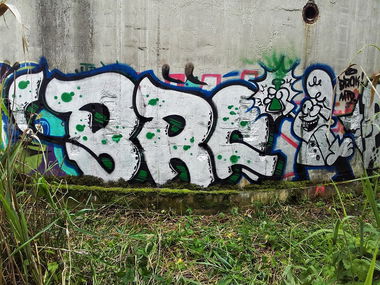 Graffiti Bombing - Photo by kraby - brak (2016)