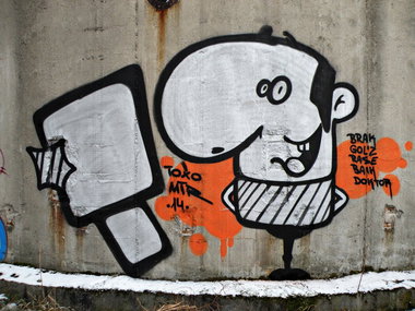 Graffiti Bombing - Photo by kraby (2014)