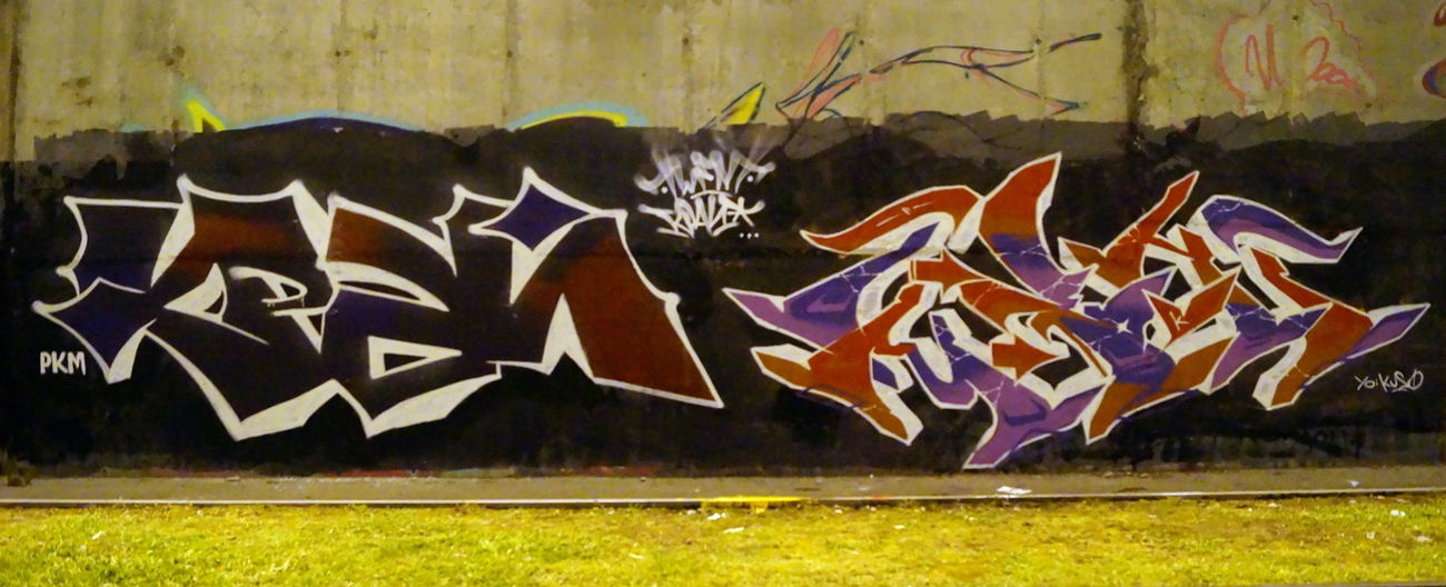 Graffiti Wall - Photo by kraipkm - pkm, Край, kraipkm (2015)