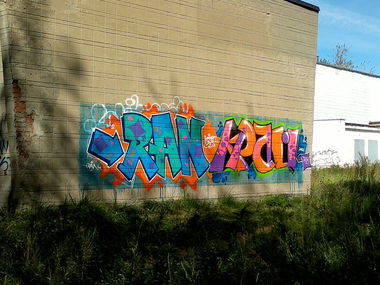 Graffiti Wall in Solikamsk - Photo by kraipkm - ????, ran, pkm (2012)