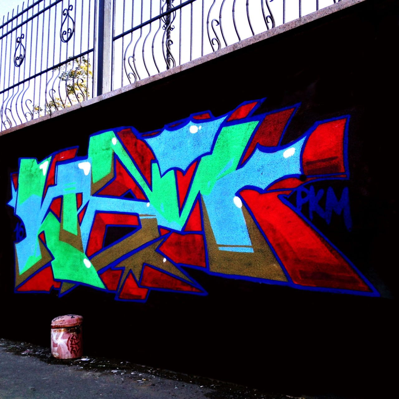 Graffiti Wall - Photo by kraipkm (2016)