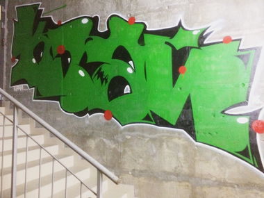 Graffiti Wall in Екатеринбург - Photo by kraipkm - pkm, Край, Kraipkm (2016)