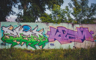 Graffiti Wall - Photo by kraipkm - Край, граффити, Соликамск (2015)