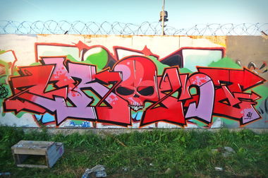 Graffiti Wall - Photo by kramz