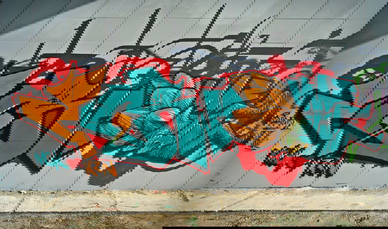 Graffiti Wall - Photo by kramz - Kramz, Qbic (2014)