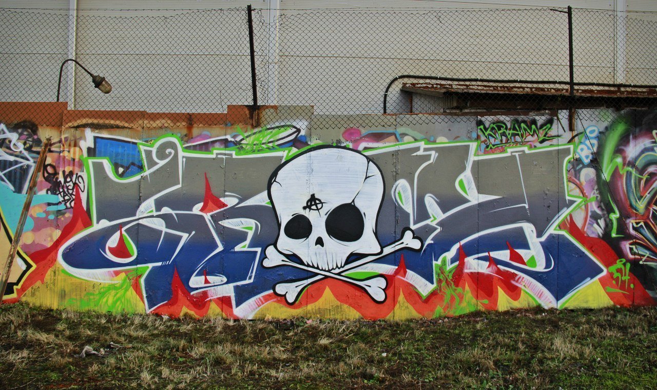 Graffiti Wall - Photo by kramz - Kramz (2014)