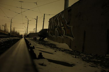 Graffiti Bombing - Photo by krask - Krask, Olegs, Ura (2013)