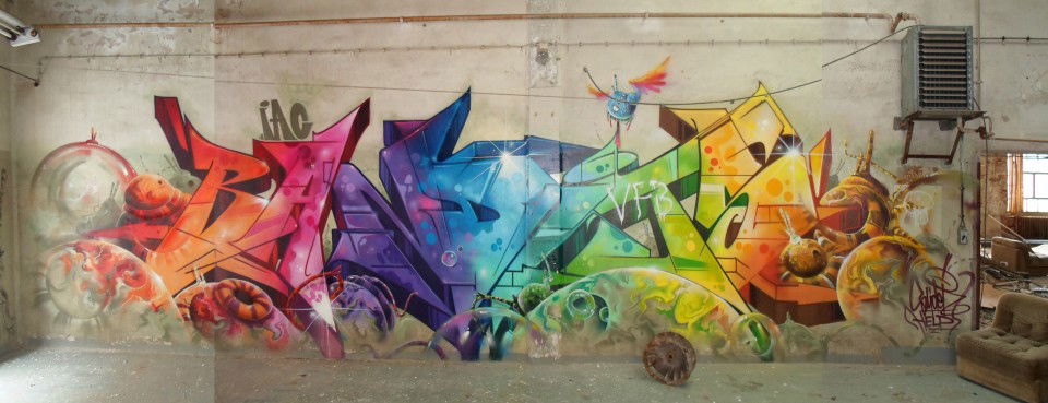 Graffiti Wall - Photo by krawallo - Bandits, IAC