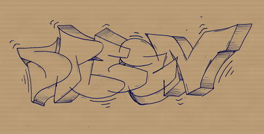 Graffiti Sketch - Photo by kreimlars
