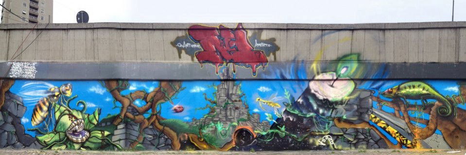 Graffiti Wall in Milano - Photo by kret_27 - Ilprosa