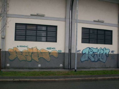 Graffiti Bombing - Photo by kret_27