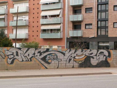 Graffiti Bombing - Photo by kret_27