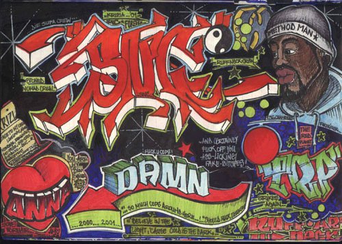 Graffiti Sketch - Photo by krizla