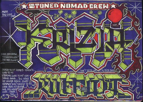 Graffiti Sketch - Photo by krizla