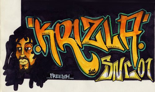 Graffiti Sketch - Photo by krizla