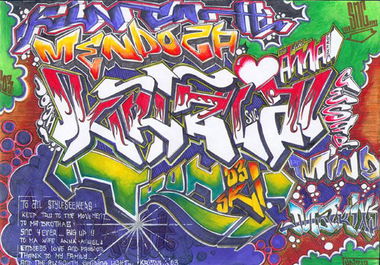 Graffiti Sketch - Photo by krizla - snc, krizla (2003)