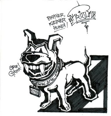 Graffiti Sketch - Photo by krizla - snc, krizla (2008)
