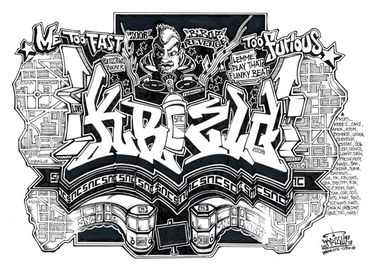 Graffiti Sketch - Photo by krizla - snc, krizla (2008)