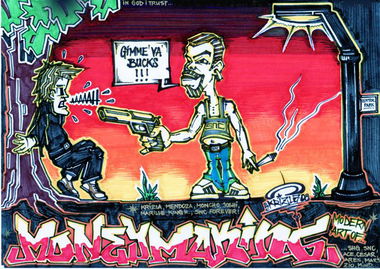 Graffiti Sketch - Photo by krizla - snc, krizla (2008)