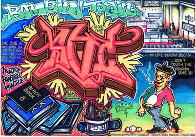 Graffiti Sketch - Photo by krizla - snc, krizla (2008)