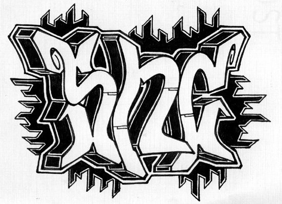 Graffiti Sketch - Photo by krizla - snc, krizla (2012)