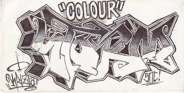 Graffiti Sketch - Photo by krizla - krizla, snc