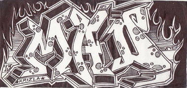 Graffiti Sketch - Photo by krizla - krizla, snc