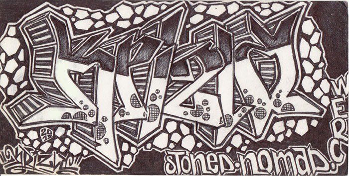 Graffiti Sketch - Photo by krizla - krizla, snc