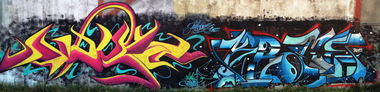 Graffiti Wall - Photo by krome - krome, redstar, redstarkrome