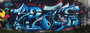 Graffiti Wall - Photo by krome - krome, redstar, redstarkrome