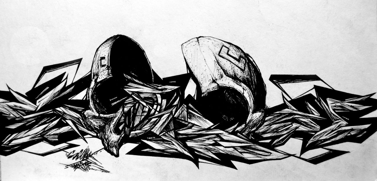 Graffiti Sketch - Photo by krote - KROTE, MTWcrew, kkrroott (2014)