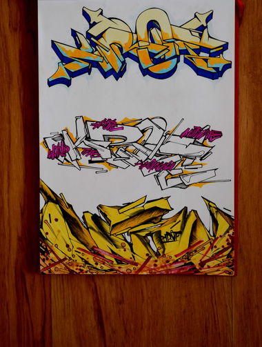 Graffiti Sketch - Photo by krote