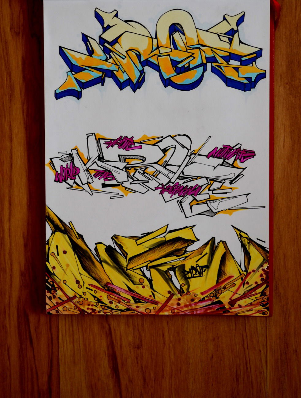 Graffiti Sketch - Photo by krote